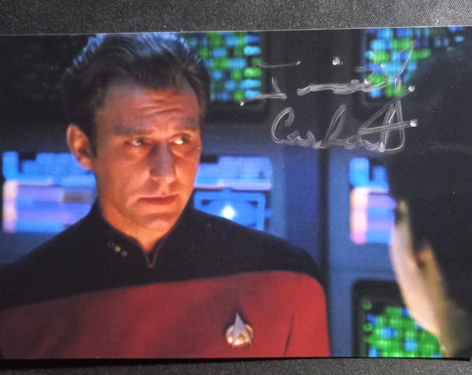 Timothy Carhart 4"x6" Authentic Signed Photo - Star Trek