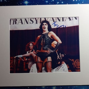 Tim Curry 8x10 Authentic Signed Photo With An 11x14 Frame Ready Matting + 3rd party Authentication