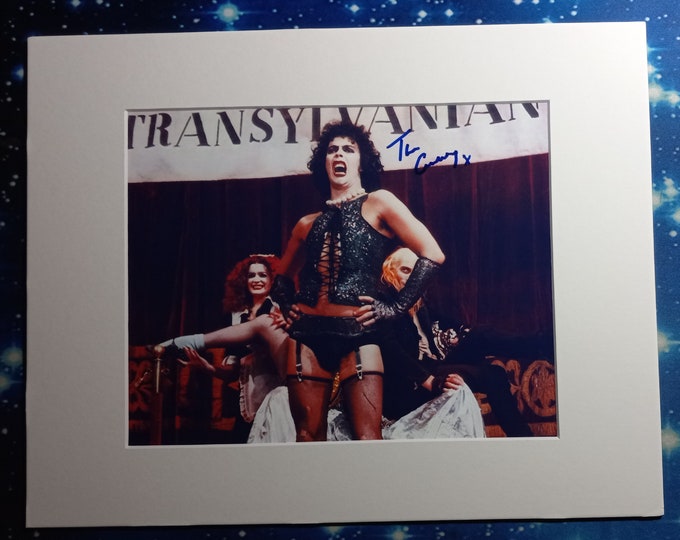 Tim Curry 8x10 Authentic Signed Photo With An 11x14 Frame Ready Matting + 3rd party Authentication