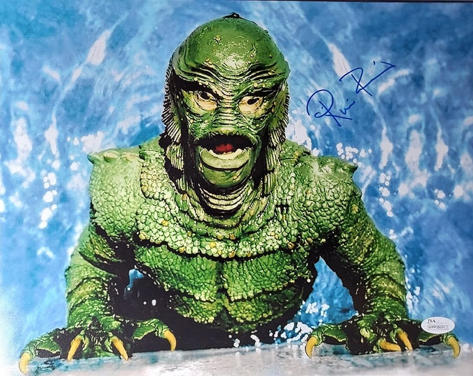 Ricou Browning 11x14 Authentic Signed Photo W/ JSA COA - Creature From The Black Lagoon