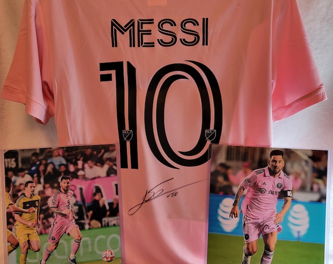 Lionel Messi Authentic Signed Addidas Jersey W/ ICONS COA 2023/24