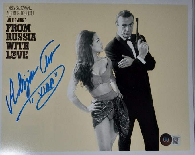 Aliza Gur 8x10 Authentic Signed Photo W/ Beckett COA - James Bond 007 - From Russia With Love