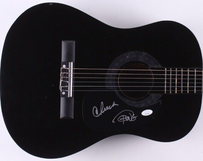Cheech & Chong Authentic Signed 38" Acoustic Guitar W/ JSA COA - 420