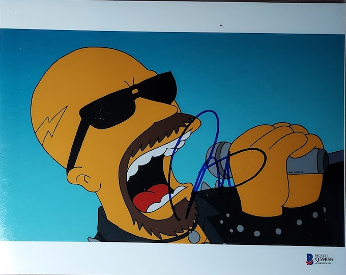 Rob Halford Authentic Signed 8x10 Photo W/ Beckett COA - Judas Priest