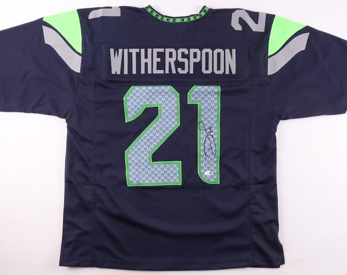 Devon Witherspoon Authentic Signed Jersey W/ JSA COA Seattle #21