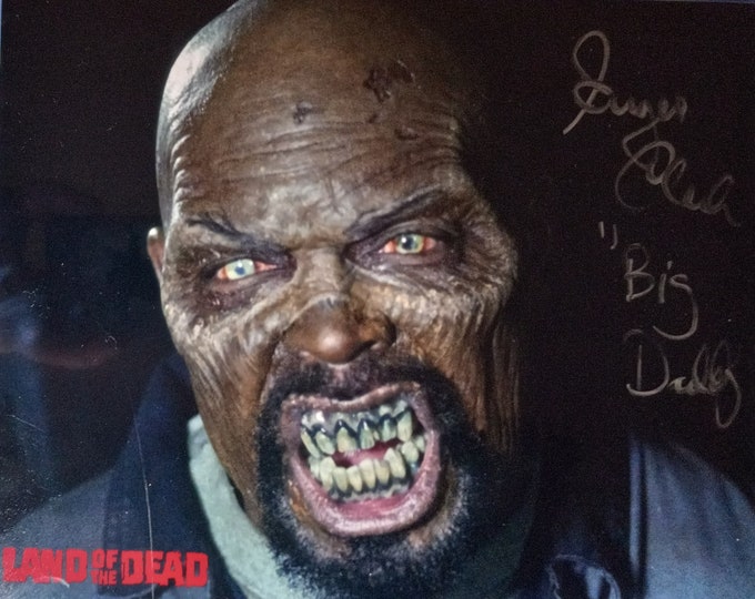 Eugene Clark Authentic Signed 8x10 Photo W/ Autograph World LOA - Big Daddy - Land Of The Dead
