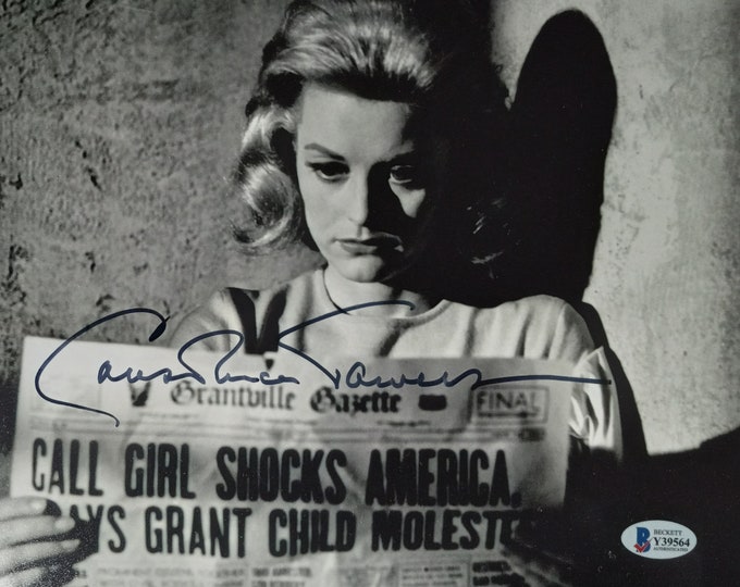 Constance Towers 8x10 Authentic Signed Photo W/ Beckett COA - The Horse Soldiers