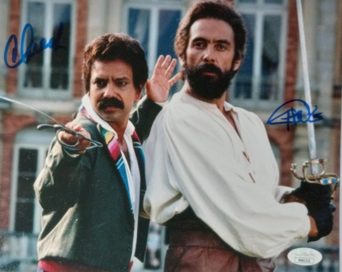 Cheech & Chong 8x10 Authentic Dual Signed Photo W/ JSA COA - Corsican Brothers