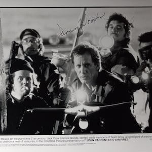 James Woods Authentic Vintage Signed 8x10 Photo W/ 3rd party Authentication - John Carpenter&#39;s Vampires