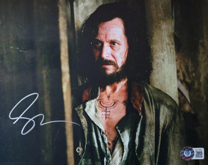 Gary Oldman Authentic Signed 8x10 Photo W/ Beckett BAS COA Harry Potter