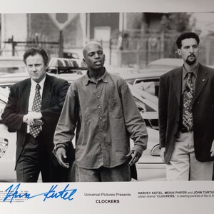 Harvey Keitel Authentic Signed 8x10 Vintage Photo W/ 3rd Party Authentication Clockers image 1