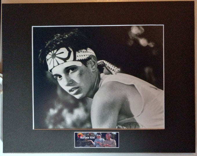 11x14 Unsigned Karate Kid Custom Frame Ready Display