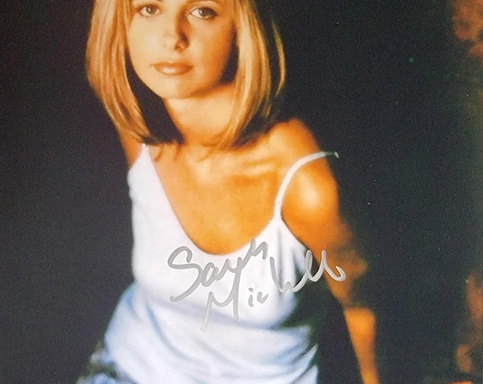 Sarah Michelle GellarAuthentic Signed 8x10 Photo W/ Beckett BAS COA Buffy
