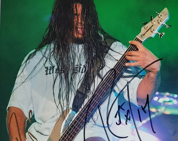 Robert Trujillo Authentic Signed 8x10 Photo W/ Beckett COA - Metallica / Suicidal Tendencies