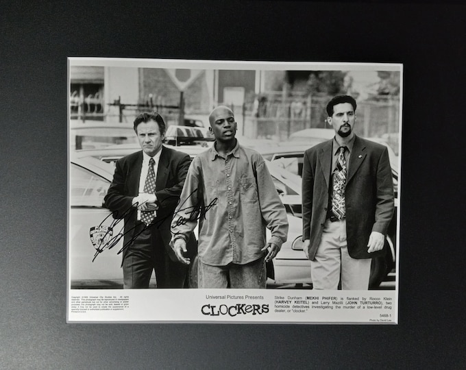 Harvey Keitel 8x10 Authentic Signed Photo With An 11x14 Frame Ready Matting + 3rd party Authentication
