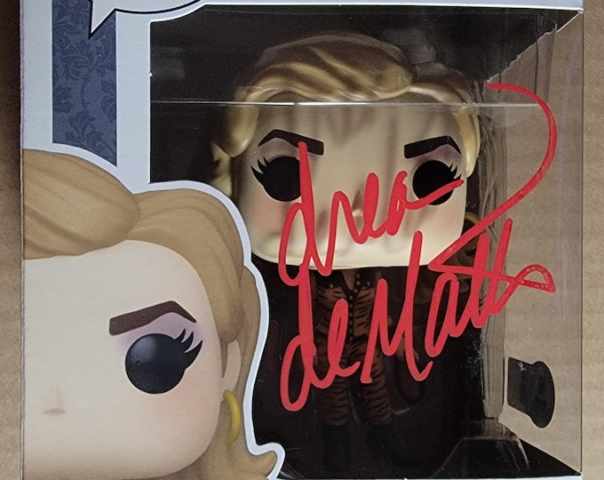 Drea de Matteo Authentic Signed Funko PoP! #1520 W/ Beckett BAS COA Sopranos Adriana