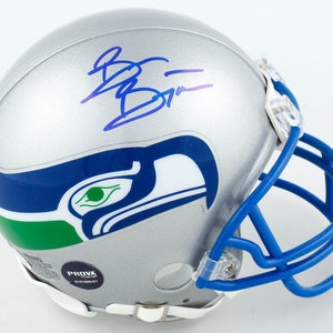 Brian Bosworth Authentic Signed Mini Helmet W/ Beckett & Prova COA&#39;s - The Boz - Seattle Seahawks