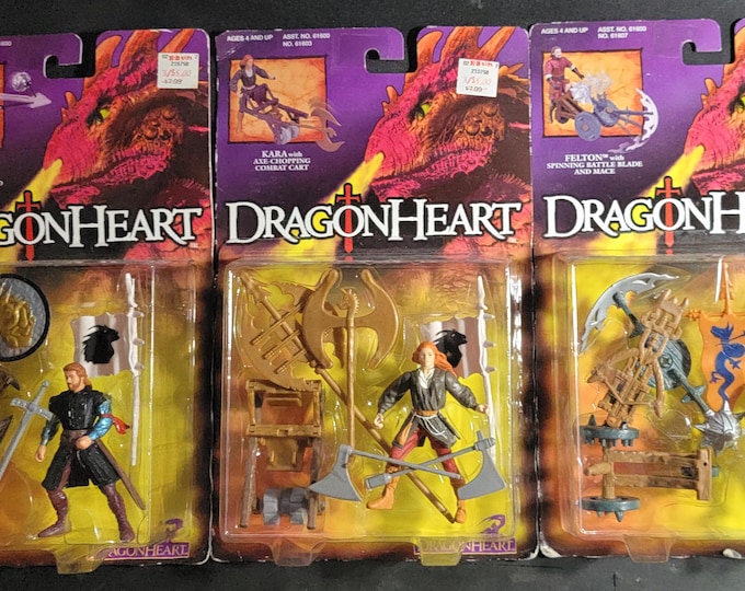 Dragon Heart New In Box NIB Kenner Action Figure Lot