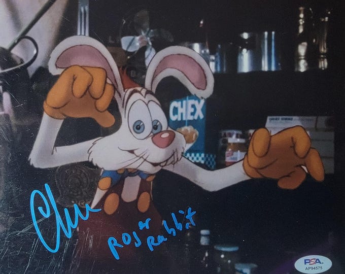 Charles Fleischer Authentic Signed 8x10 Photo W/ PSA COA Who Framed Roger Rabbit