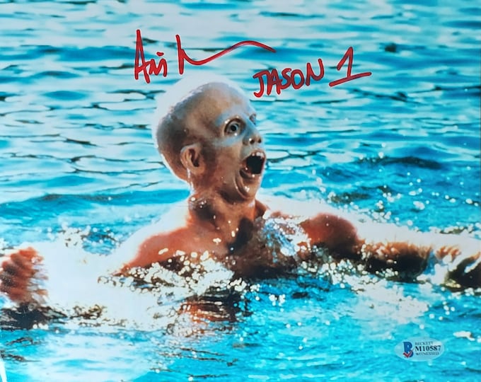 Ari Lehman Authentic Signed 8x10 Photo W/ Beckett COA - Friday The 13th