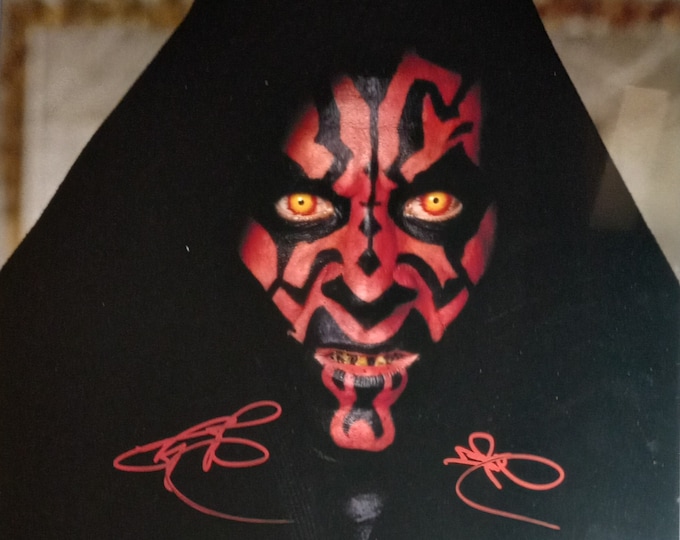 Ray Park 16x20 Authentic Signed Photo W/ Beckett Authentication - Star Wars - Darth Maul