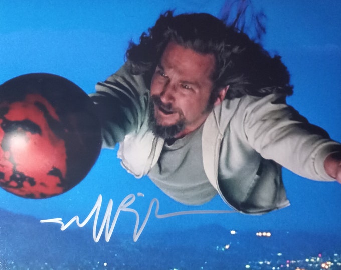 Jeff Bridges Authentic Signed 8x10 Photo W/ Lighthouse COA - The Dude - Big Lebowski - Signed 2017