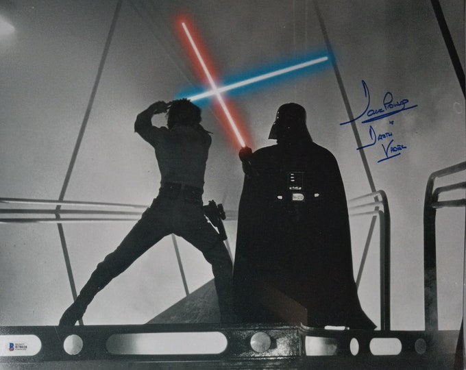 David Prowse 16x20 Authentic Signed Photo W/ Beckett COA - Darth Vader - Star Wars