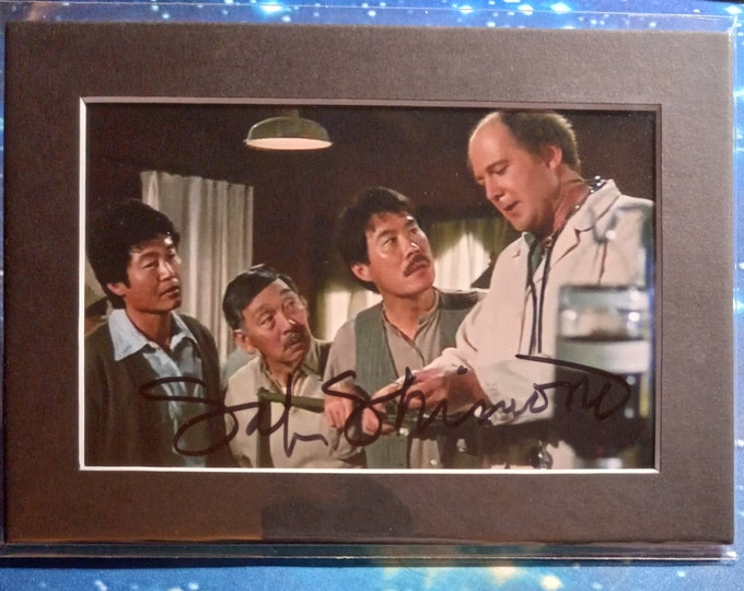 Sam Shimono 4x6 Authentic Signed Photo With A Frame Ready 5x7 Matting + Lighthouse Authentication