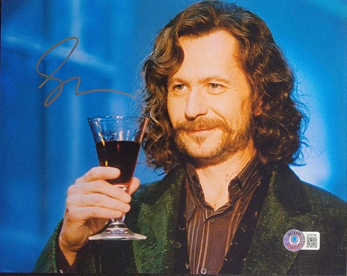 Gary Oldman Authentic Signed 8x10 Photo W/ Beckett BAS COA Harry Potter