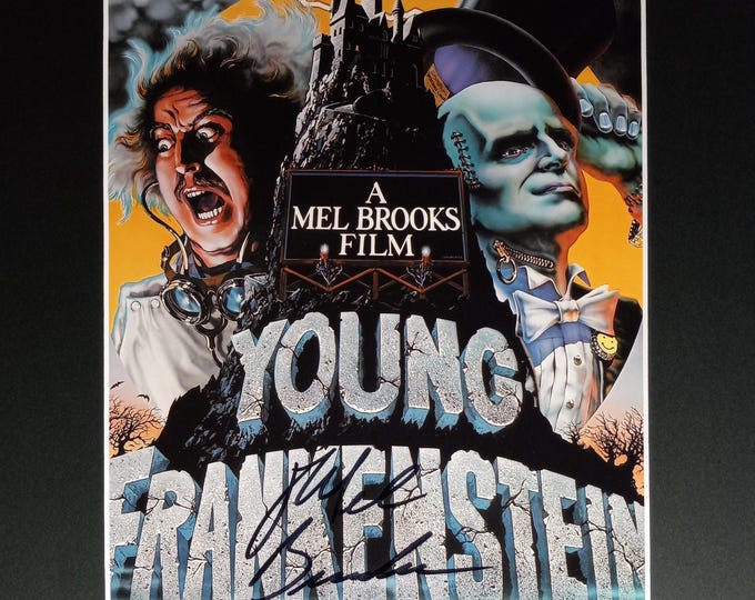 Mel Brooks Authentic Signed 8x10 Photo In A Frame Ready 11x14 Matting Display W/ 3rd Party COA Authentication - Young Frankenstein