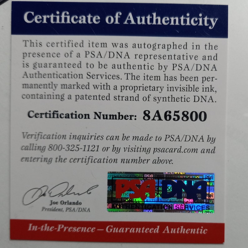 Bas Authenticated Sticker Tori Spelling 1x14 Authentic Signed Photo W/ PSA Authentication - 90210 ...