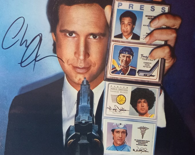 Chevy Chase Authentic Signed 8x10 Photo W/ 3rd Party A1COA Authentication - Fletch