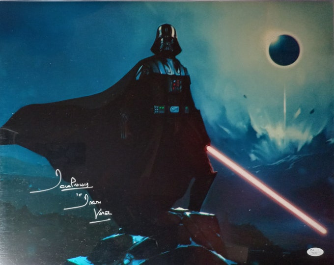David Prowse 16x20 Authentic Signed Photo W/ JSA COA - Darth Vader - Star Wars