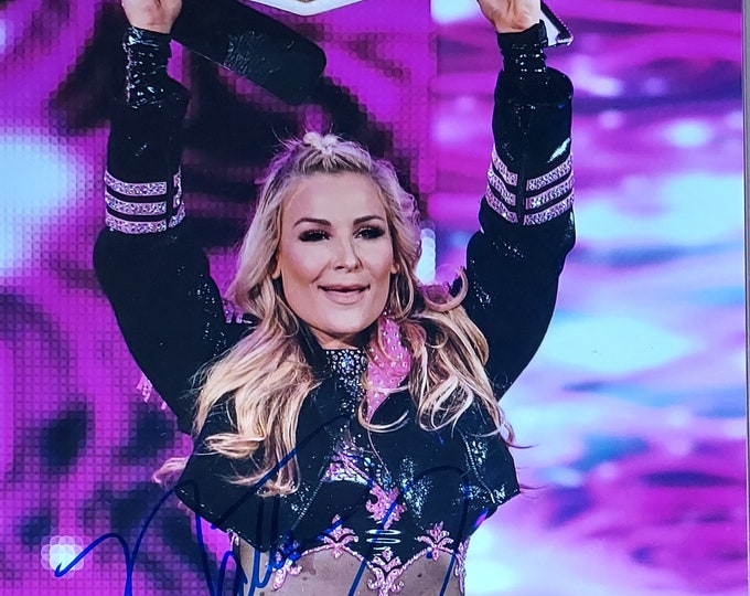 Natalia Neidhart Authentic Signed 8x10 Photo W/ Beckett COA - WWE