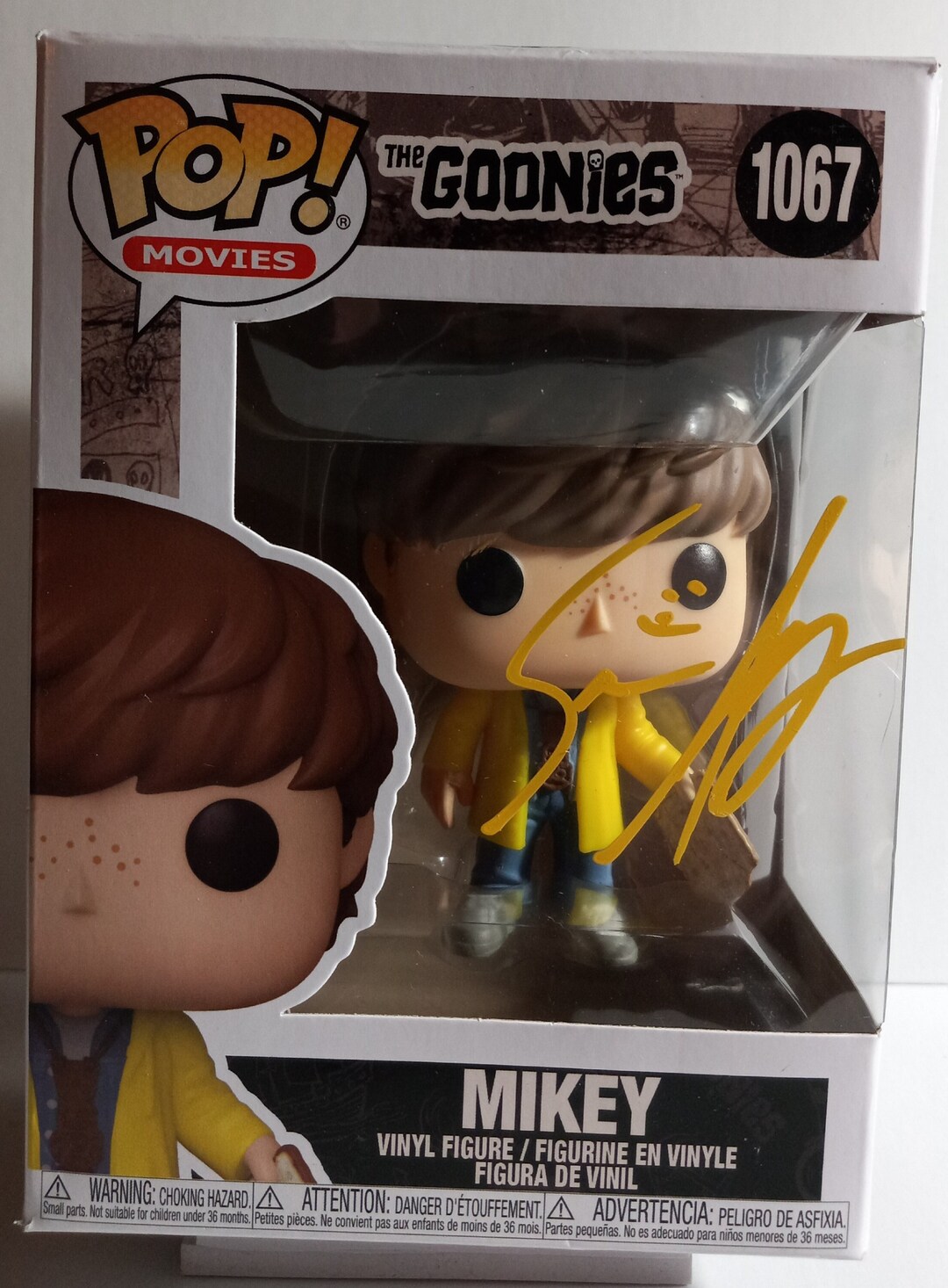 ショーン・アスティン 正規サイン入り Funko Pop ライトハウス COA