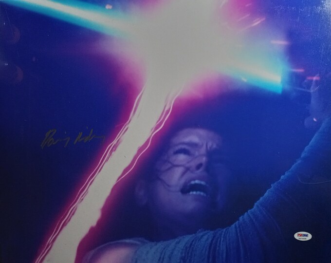Daisy Ridley 16x20 Authentic Signed Photo W/ PSA COA - Rey - Star Wars