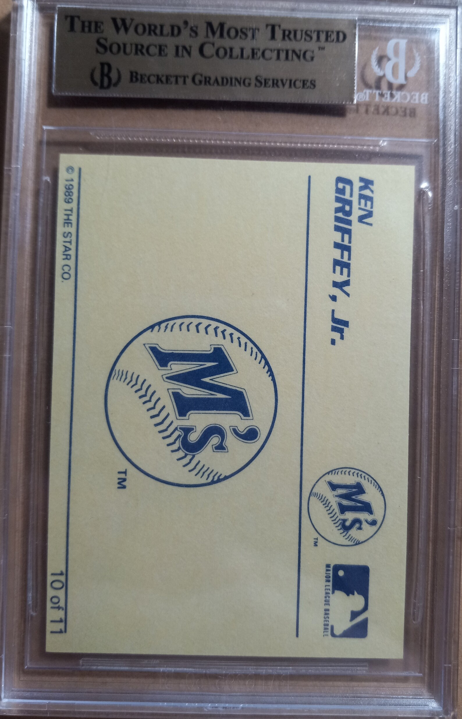 Batte De Baseball Ken Griffey Jr. - Rookies 1989 - Louisville Slugger 1/200 - Signée - Avec Tube