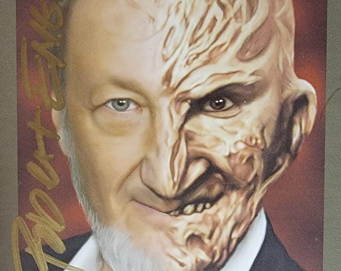 Robert Englund Authentic Signed 4x6 Postcard W/ Beckett BAS COA Authentication Freddy Krueger - A Nightmare On Elm Street