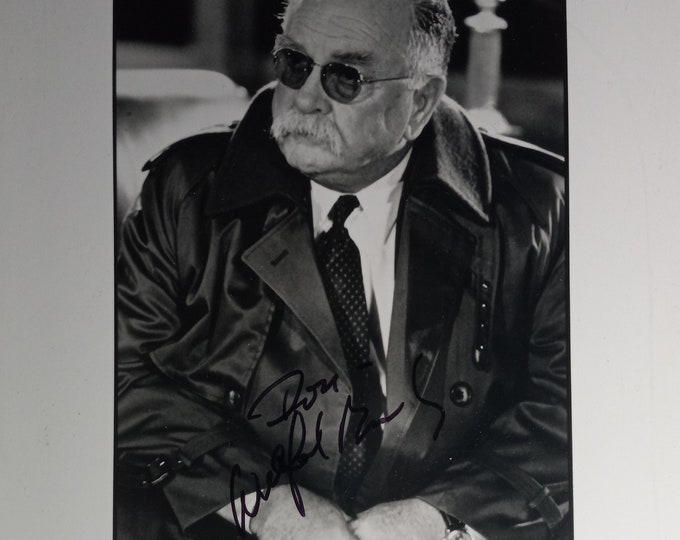 Wilford Brimley Authentic Signed 8x10 Photo W/ 3rd Party COA Authentication