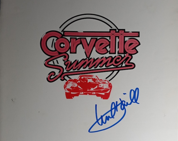 Mark Hamill RARE Authentic Signed Vintage Movie Press Release Booklet W/ 3rd party Authentication & Lighthouse COA - Corvette Summer - 1978
