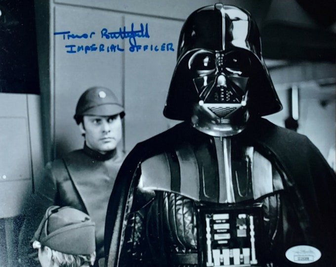Trevor Butterfield Authentic Signed 8x10 Photo W/ JSA COA - Imperial Officer - Star Wars