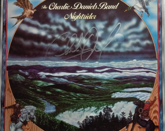 Charlie Daniels Authentic Signed LP W/ JSA Authentication