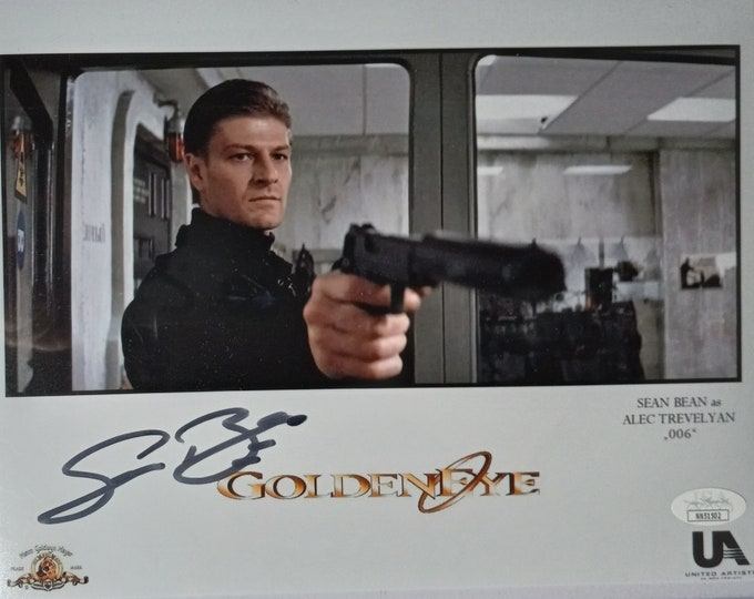 Sean Bean 8x10 Authentic Signed Photo W/ JSA & B'BC COA - Goldeneye - James Bond 007