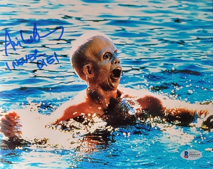 Ari Lehman Authentic Signed 8x10 Photo Jason Voorhees Friday The 13th Becket COA