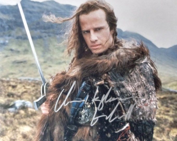 Christopher Lambert Authentic Signed 8x10 Photo W/ A1COA - Highlander - Connor MacLeod