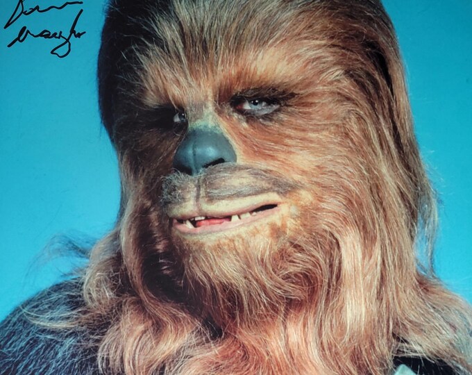 Peter Mayhew 11x14 Authentic Signed Photo W/ Beckett COA - Star War - Chewbacca