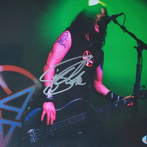 Frank Bello Authentic Signed 8x10 Photo W/ Beckett COA - Anthrax