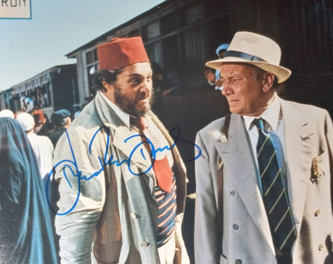 John Rhys-Davies Authentic Signed 8x10 Photo W/ Lighthouse COA - Sallah - Indiana Jones