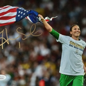 Hope Solo 8x10 Authentic Signed Photo W/ JSA COA image 1