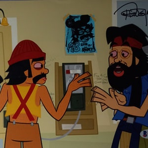 Tommy Chong 8x10 Authentic Signed Photo W/ Beckett COA
